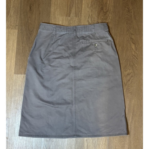 Cabela's Casual Women's Skirt Brown Denim Size 12 - Picture 3 of 6